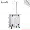 High quality detachable wheel aluminum makeup beautiful trolley case with lighted