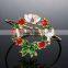 Wholesale christmas bridal flower bouquet latest design vogue jewellery bangle