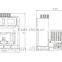 JX-525 / Desktop Side One body aircraft low pressure plastic injection molding machine Single station Side type
