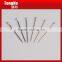 Silver Head Shirt Collar Pin