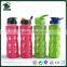 New Borosilicate BPA Free Heat-Resistant Sports Glass Water Bottle With Silicone Sleeve