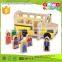 ASTM Certified Handmade Kindergarten Play Toy Wooden Toys Car with Accessories