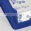 Gorgeous blue-and-white storage bin
