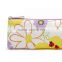 Spring 2016 ladybug flower printing eco beauty cosmetic bag with zipper
