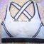 cotton spandex tight sexy bra custom sports top women