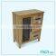 dubai bed furniture solid wood rotating glass display cabinet