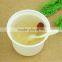 PP Disposable Microwave Oven Safe Plastic White Hot and Cold Soup Noodle Bowl for Soup packing