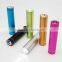 Functional Aluminum power bank 2600mah new product 2016 China supplier
