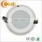 6W round led light panel downlight