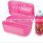 plastic lunch box with water bottle, sanwich boxes