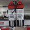 China factory CNC 4 axis 2 spindles wood engraving machine with manuel rotary axis
