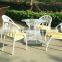 modern home furniture 4 seater glass dining table
