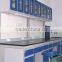 lab furniture steel wooden wall mounted cabinets