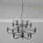 25 Year Factory - Wholesale Dia 100 cm Chrome Chandelier Lighting for House and Hotel Bar