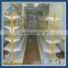 double side metal gondola shelf