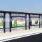 Bus Stop Shelter /Outdoor furniture bus stop shelter/Solar bus stop shelter