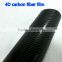 Factory supply durable glossy 4d black car vinyl wrap carbon fiber fabric for sale