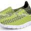 Handmade Elastic Upper Lady Men Woven Casual Shoes