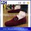 Soft Sole Casual Shoe Fashion Red Loafers For Men