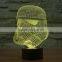 Hot Colorful Gradient 3D LED Night Light