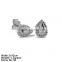 GZA9-001 925 Silver Jewelry Hot Stud Earring Stud Earring with Tears Shaped