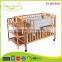 WBC-02B EU standards softtextile baby crib cot with food grade anti bite strip