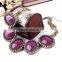 New Design Hot Sale Fashion oval heavy statement necklace, zinc alloy plated necklace, old fashioned necklaces