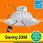 NO noise No flicker dimmable ES ETL UL listed Commercial led recessed downlight 6 inch