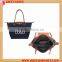 Dumpling-shape foldable nylon single shoulder shopping bag waterproof