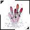 Brand makeup lipstick, fashion matte lipstick with different gloss red colors