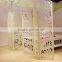 Antique wooden room divider screens