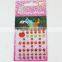 3D Glitter Puffy Sticker, Custom Design Cartoon Puffy Sticker