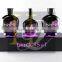 Countertop LED Acrylic cosmetic drisplay stands/ acrylic liquid display