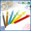 China Manufacturers wholesale 6 colors twist crayons in pvc bag customized Logo printed crayons