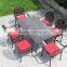 cast aluminum outdoor furniture/garden furniture cast aluminium with marble table face