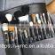 22pcs Brush Large Capacity PU Confining Makeup Bags, Purses