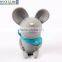 Cute gray Mouse Shaped Plastic Coin Saving Bank/Kids Animal Shaped Plastic Coin Banks/OEM Plastic Coin Bank Made in China