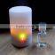 2015 hot candle shape dimmable yellow led light mini aroma diffuser