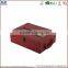 2016 Custom New Product Wooden Wine Box With Leather Handle
