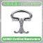 Chrome Plated Clothes Hanger Hat Hook in Zinc Alloy