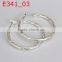 Wholesale 925 Sliver African Hoop Earring