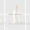 teen girls lace splicing elastic slim tops ladies ruffles round neck shirt for women soft basic shirt tops in autumn spring