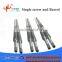 50/103 conical barrel and screw for PVC extrusion