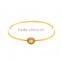 Roman Number Bangle Stainless Steel Luxury Bracelet Women Jewelry