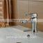 Chrome lavatory faucet