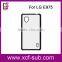 2d Sublimation Blank Phone Case for LG E975 PC+Metal Sheet heat transfer Phone Case for LG E975