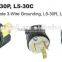 Locking devices 30AMP 125V 2-pole 3-wire grounding L5-30R L5-30P L5-30C