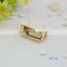zinc alloy accessories for bag parts metel arch bridge for purse wholesale in China
