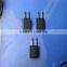 HIGH QUALITY 3.5MM MONO PLUG TO 3.5MM STEREO JACK , AUDIO AND VIDEO CONNECTOR