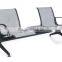 ISO Accepted, 175L*68W*77H public waiting chair with powder coated steel ,quality can speak for itself.